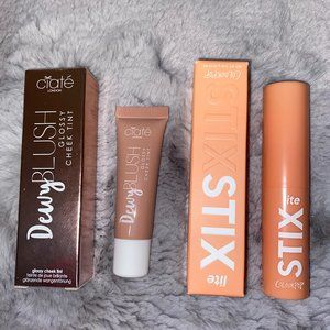 Ciaté London Dewy Blush & Colourpop Highlighter Duo